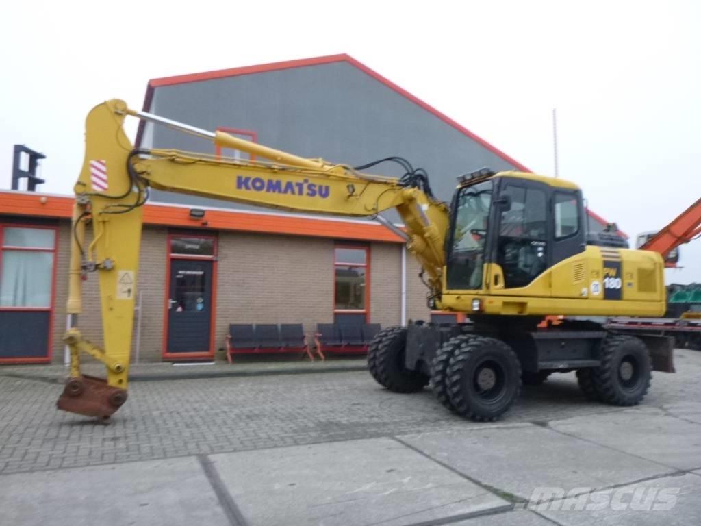 Komatsu PW 180-7EO Escavatori gommati