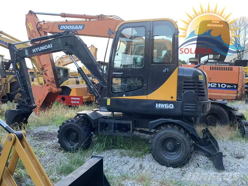 Hyundai R60W HW Escavatori gommati