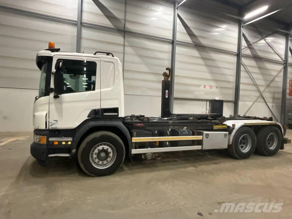 Scania P 410 6X4 Camion con gancio di sollevamento