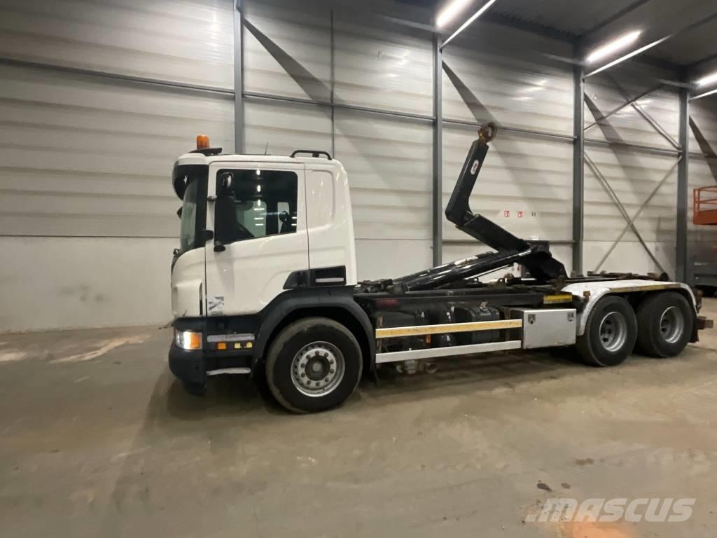 Scania P 410 6X4 Camion con gancio di sollevamento