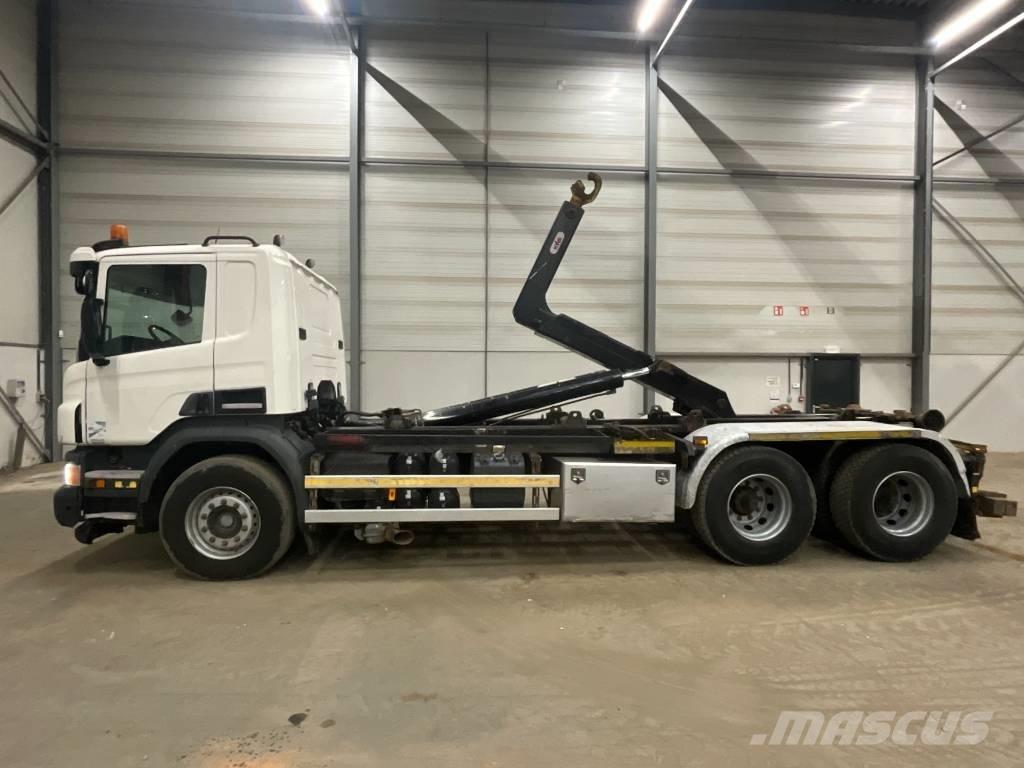 Scania P 410 6X4 Camion con gancio di sollevamento