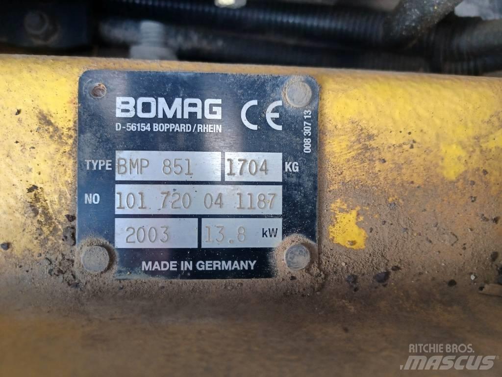 Bomag BMP 851 Compattatori da suolo