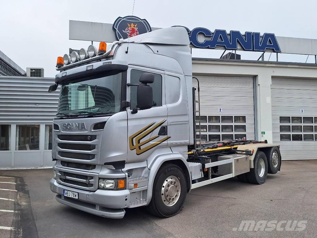 Scania R 580 LB Camion con gancio di sollevamento