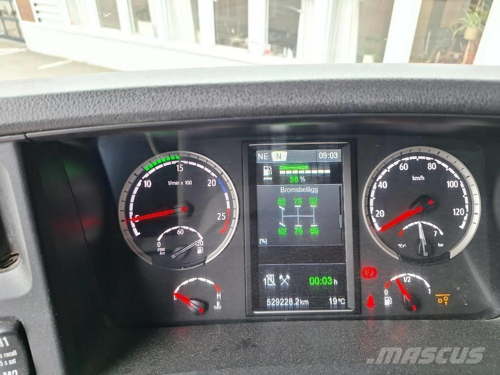 Scania R 580 LB Camion con gancio di sollevamento