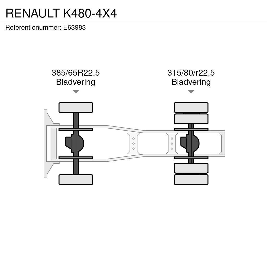 Renault K480-4X4 Motrici e Trattori Stradali