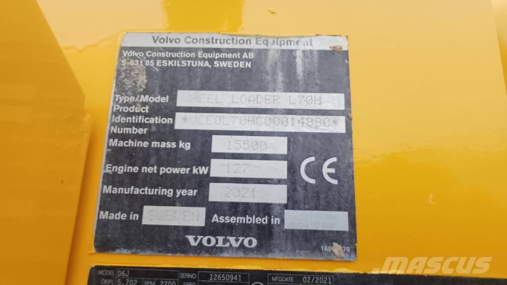 Volvo L 70 H Pale gommate