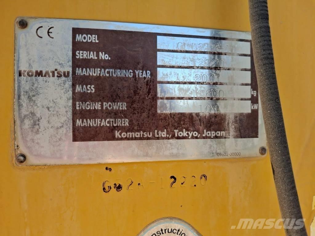 Komatsu GD 521 A-1E Costruzioni - Altro
