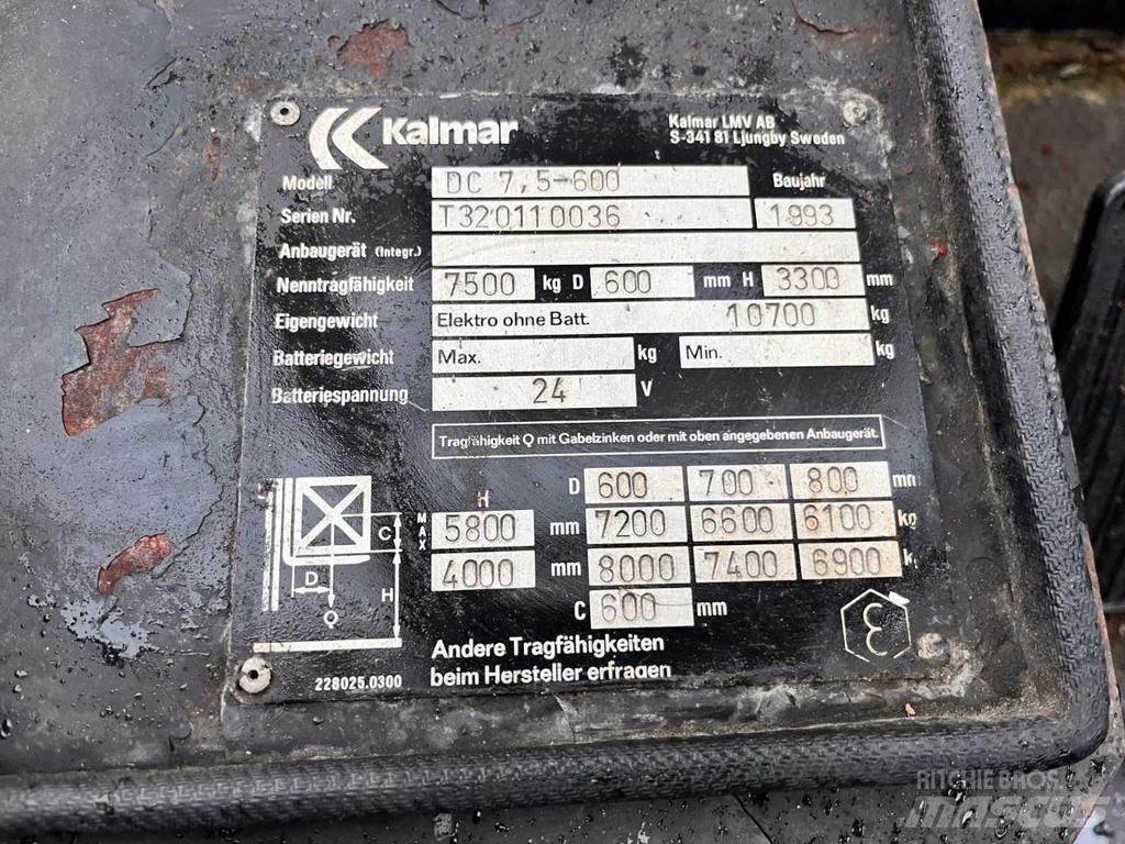 Kalmar DC7,5- 600 Carrelli elevatori GPL