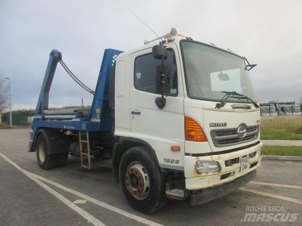 Hino 1826 Camion con cassone scarrabile