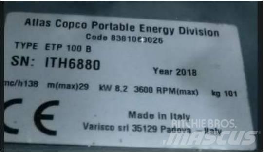 Atlas Copco ETP 100B Pompa idraulica
