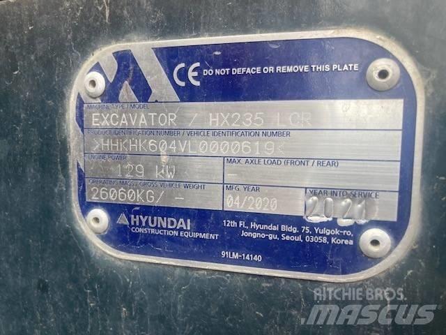 Hyundai HX 235 LCRD Escavatori cingolati