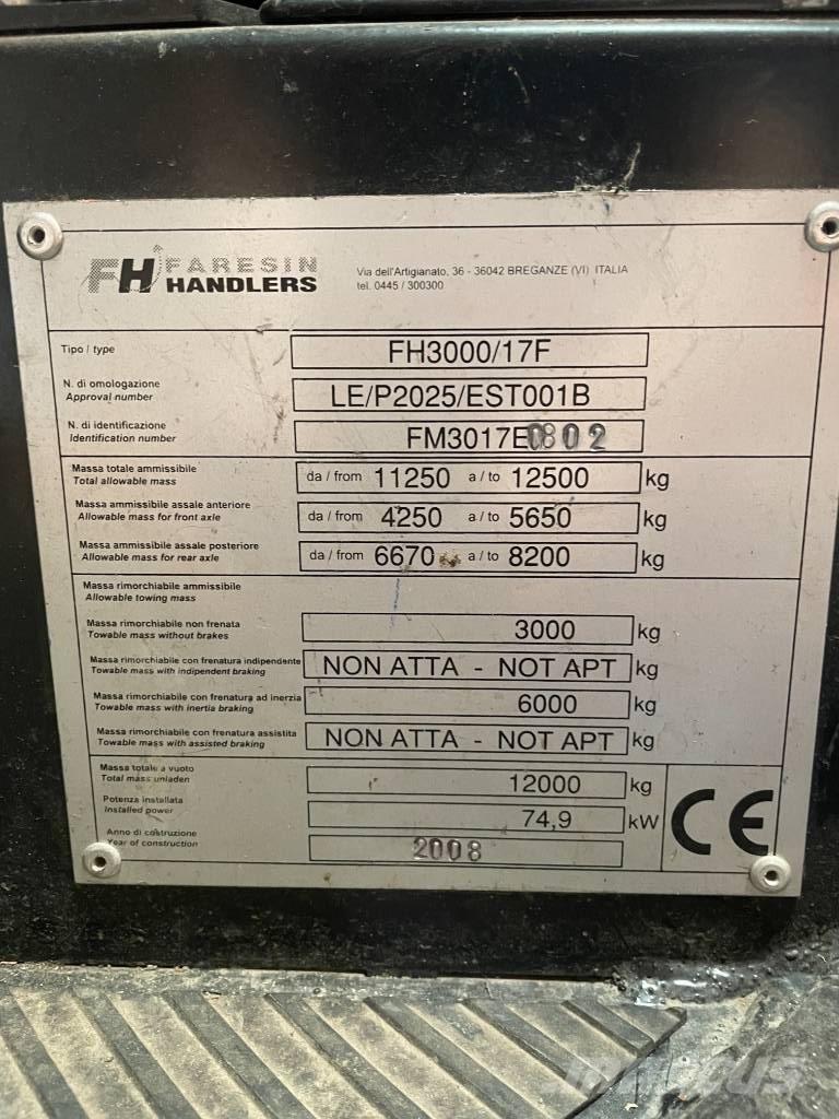 Faresin FH3000/17 Sollevatori telescopici