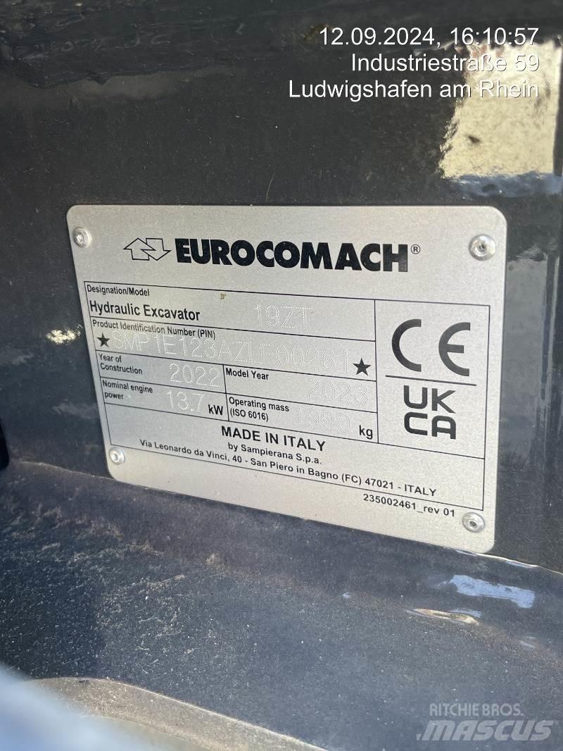 Eurocomach 19ZT Miniescavatori