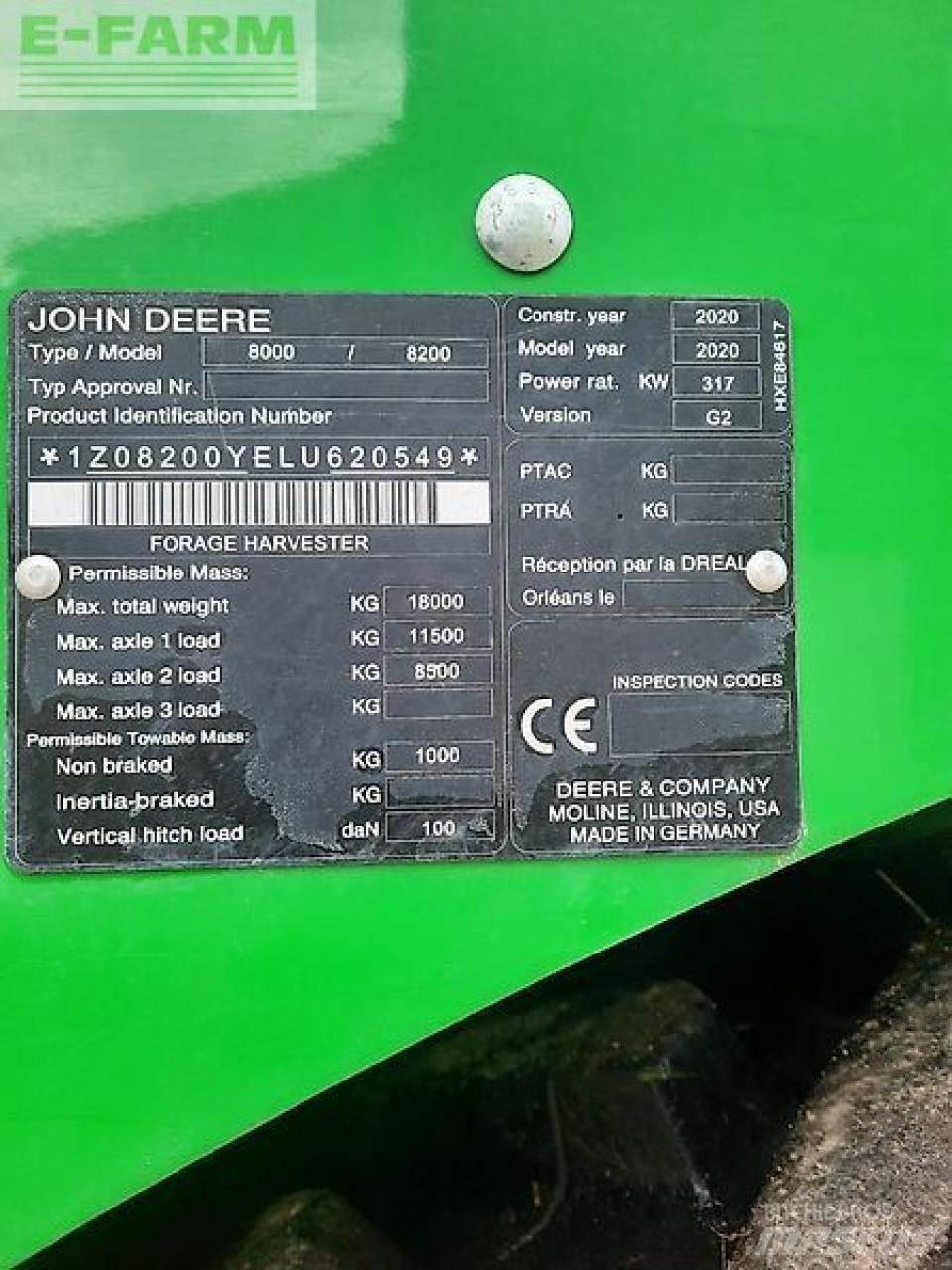 John Deere 8200i Trince semoventi