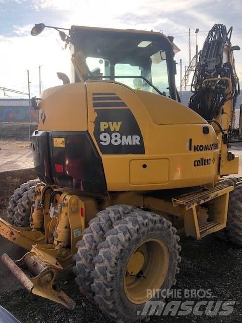 Komatsu PW 98 MR Escavatori gommati