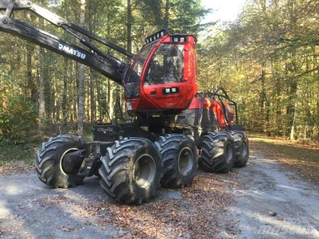 Komatsu 931 XC Abbattitrici, Disboscatrici