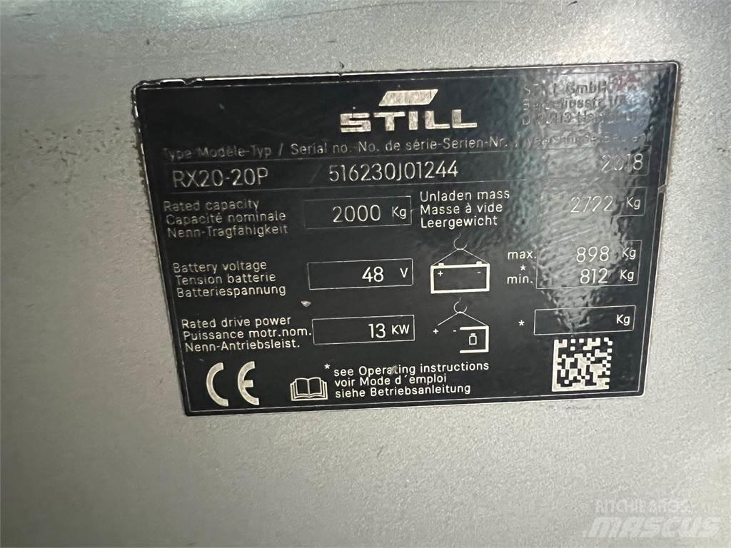 Still RX20-20P Carrelli elevatori elettrici