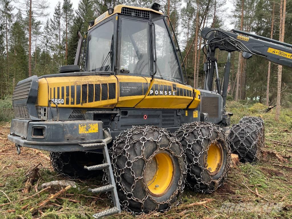 Ponsse ERGO 8W Abbattitrici, Disboscatrici