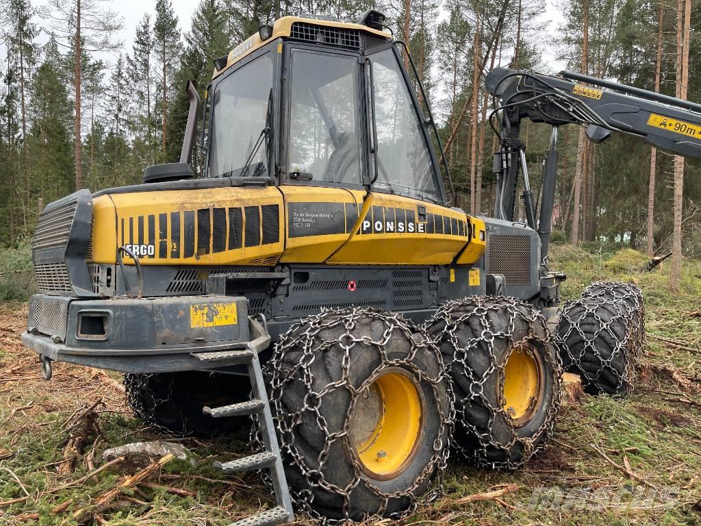 Ponsse ERGO 8W Abbattitrici, Disboscatrici