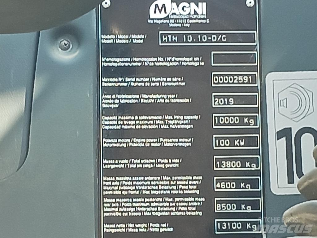 Magni HTH 10.10 Sollevatori telescopici