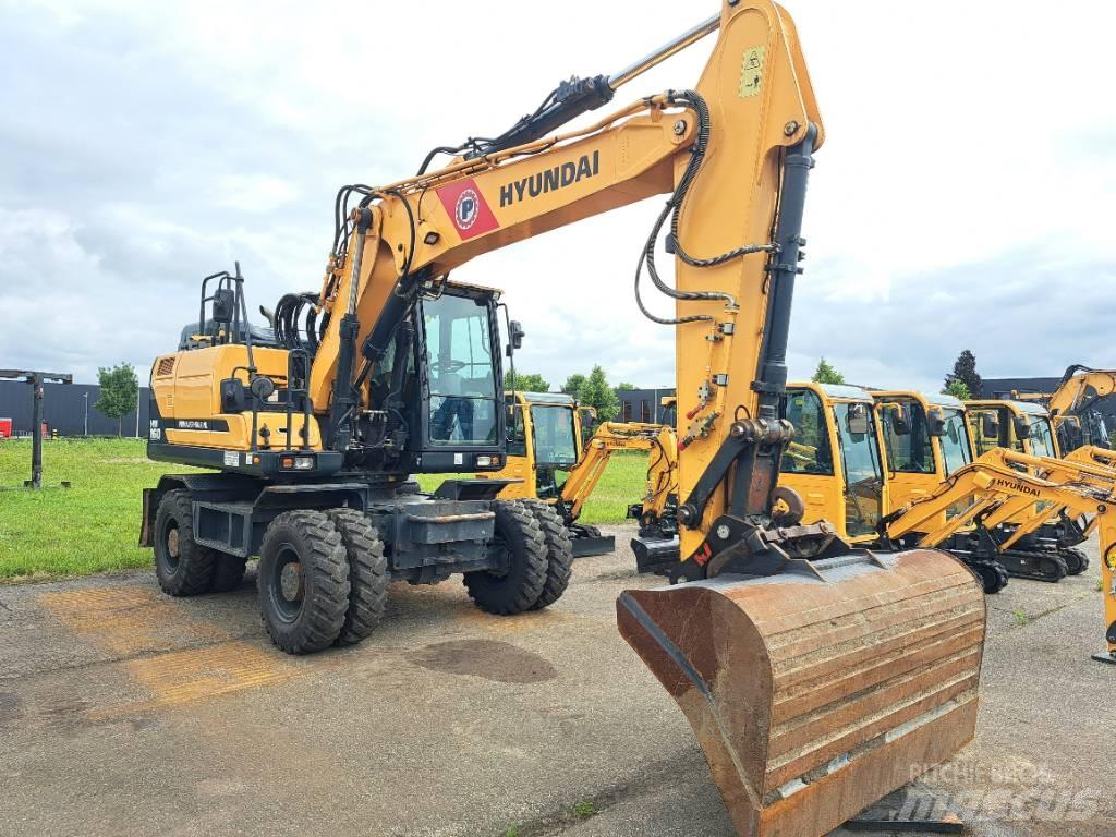 Hyundai HW160 Escavatori gommati