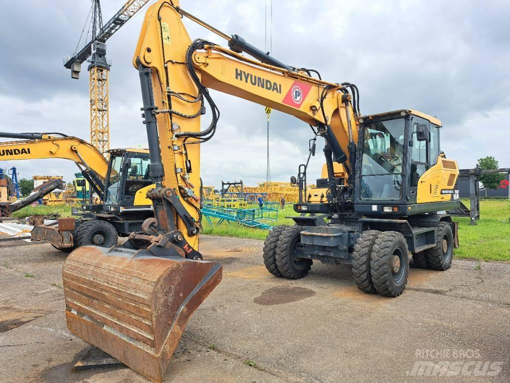 Hyundai HW160 Escavatori gommati