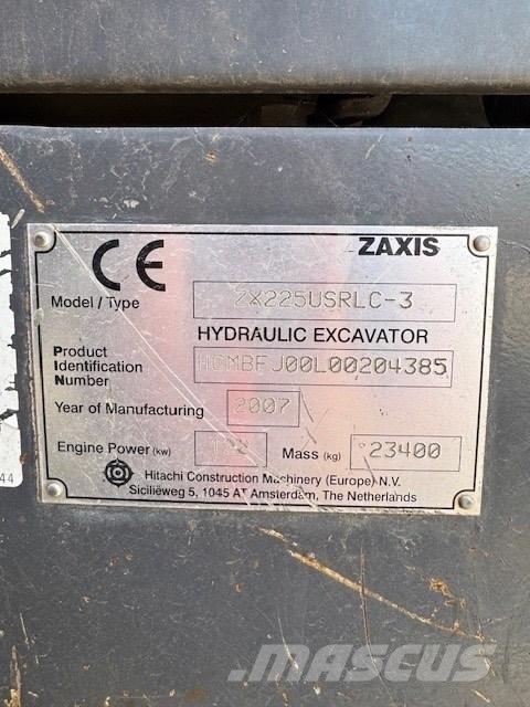 Hitachi ZX 225 Escavatori cingolati