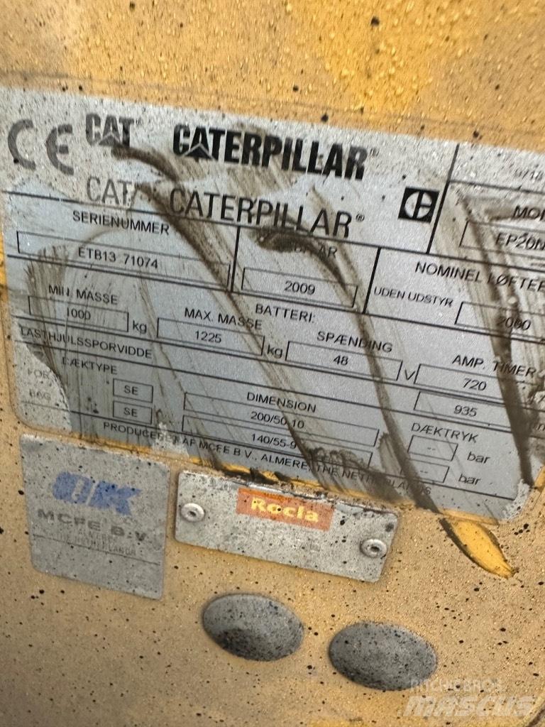 CAT 302.7DCR Miniescavatori