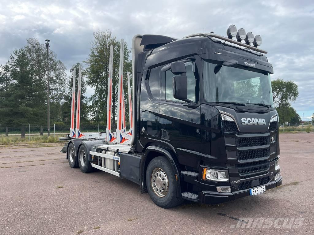 Scania R 730 Camion trasporto legname
