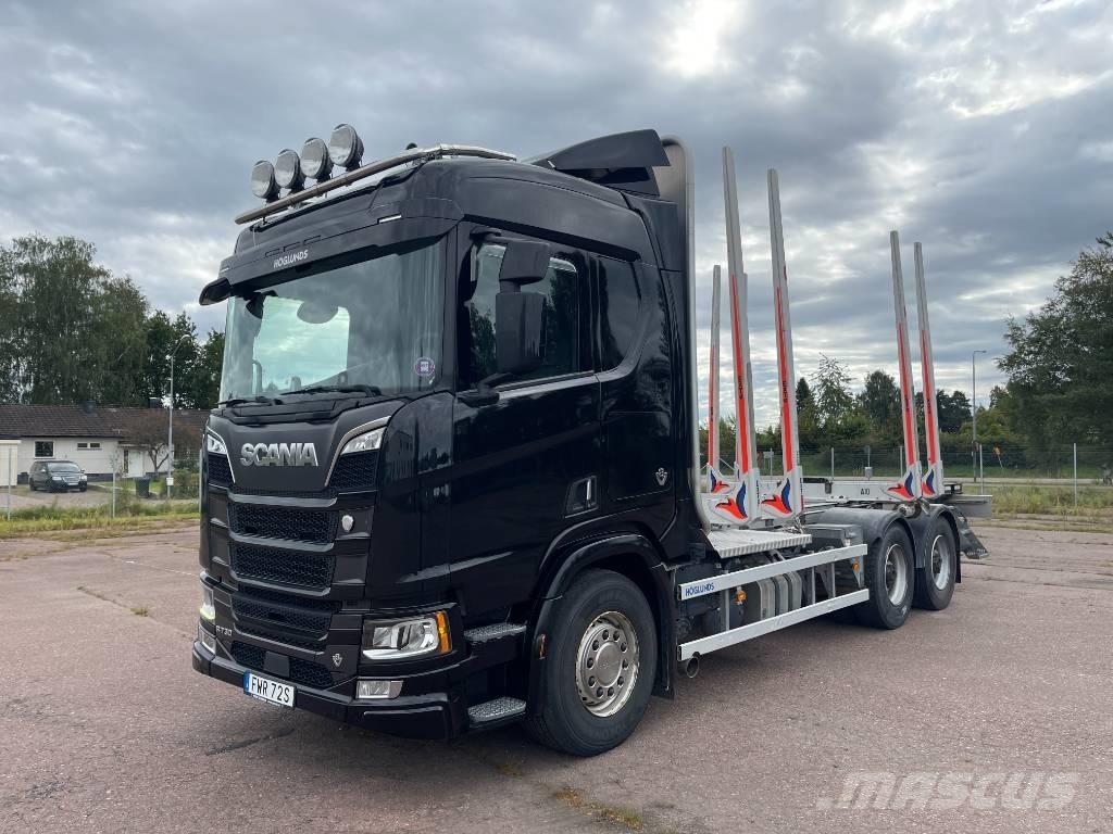 Scania R 730 Camion trasporto legname