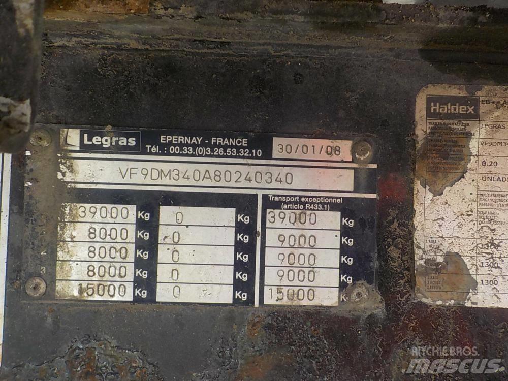 Legras PISO MOVIL Altri semirimorchi