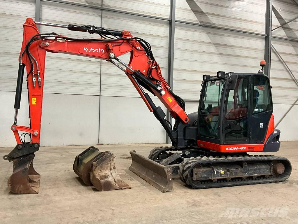 Kubota KX 080-4 A 2 Escavatori medi 7t - 12t