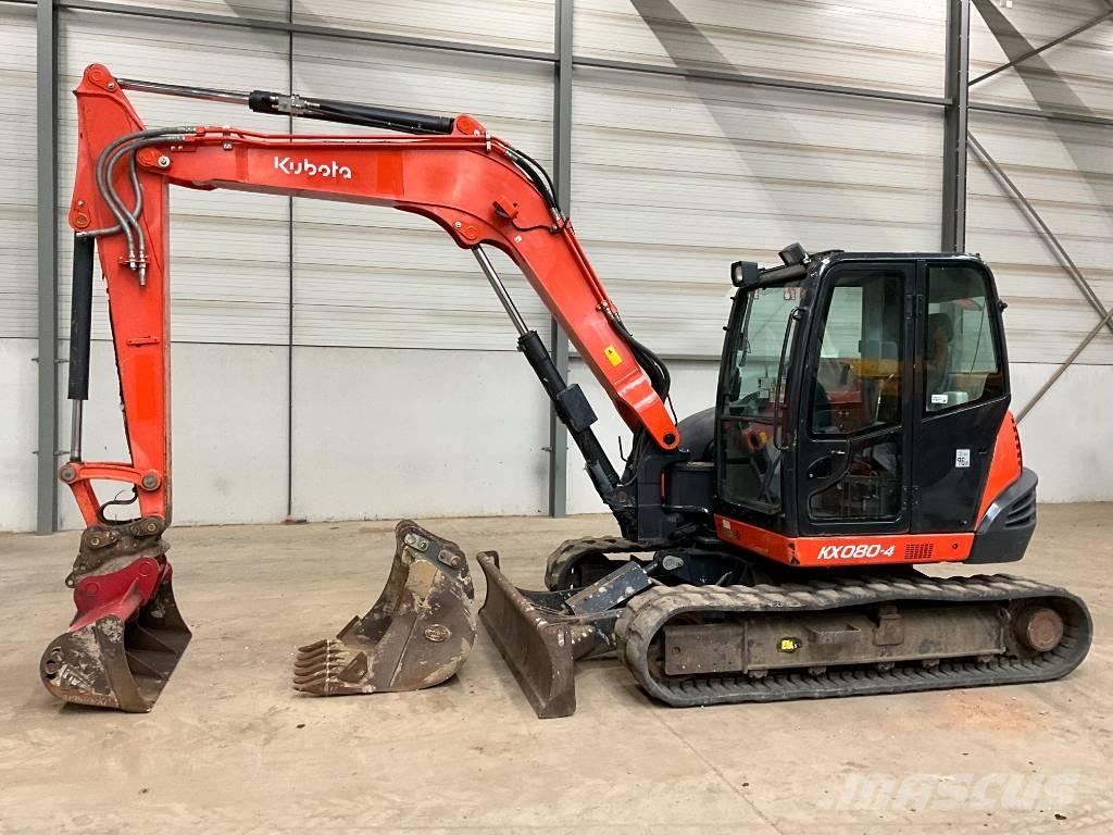 Kubota KX 080-4 Escavatori medi 7t - 12t