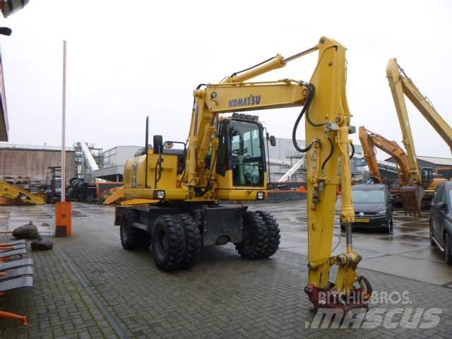 Komatsu PW 140-7 Escavatori gommati