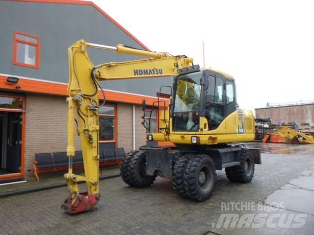 Komatsu PW 140-7 Escavatori gommati