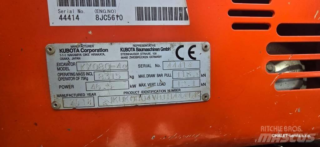Kubota KX 80-4 Escavatori medi 7t - 12t
