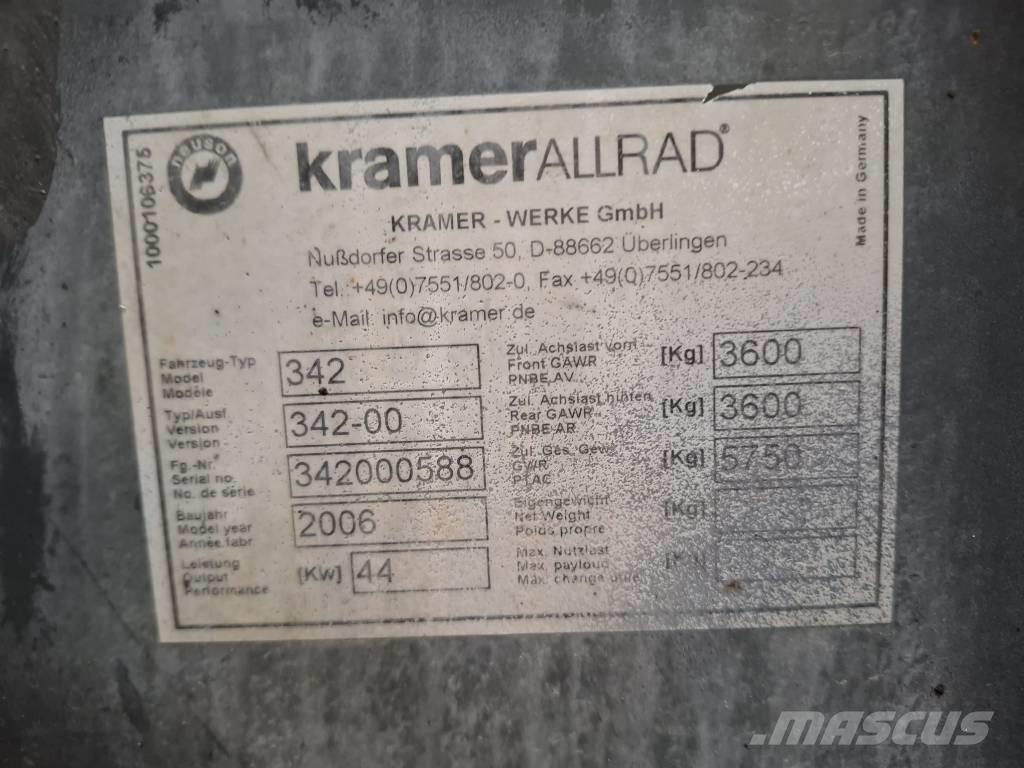 Kramer 380  *** Tarjous *** Pale gommate