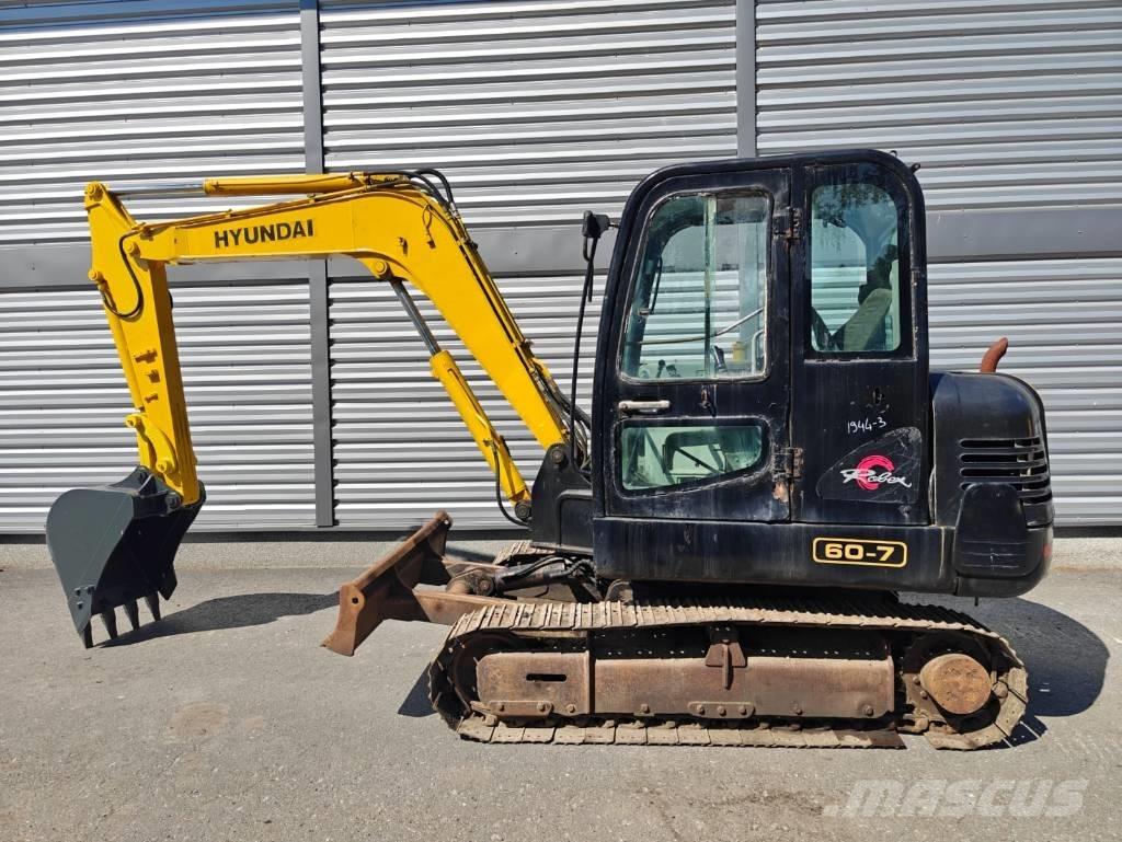 Hyundai R 60-7 Miniescavatori
