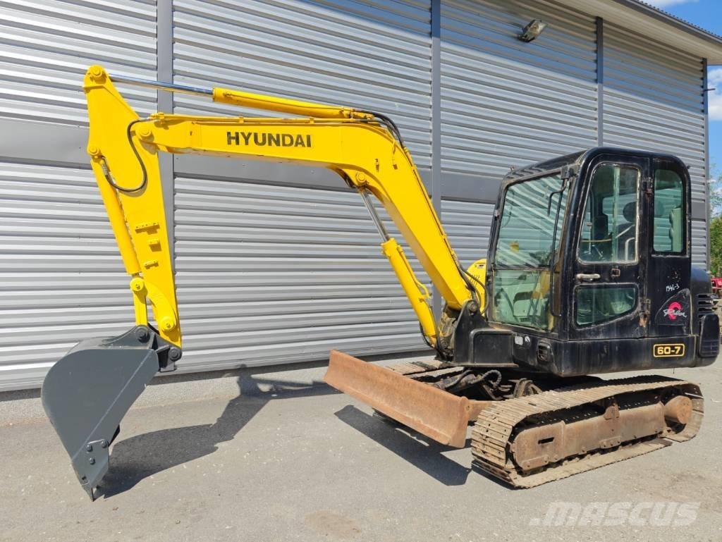 Hyundai R 60-7 Miniescavatori
