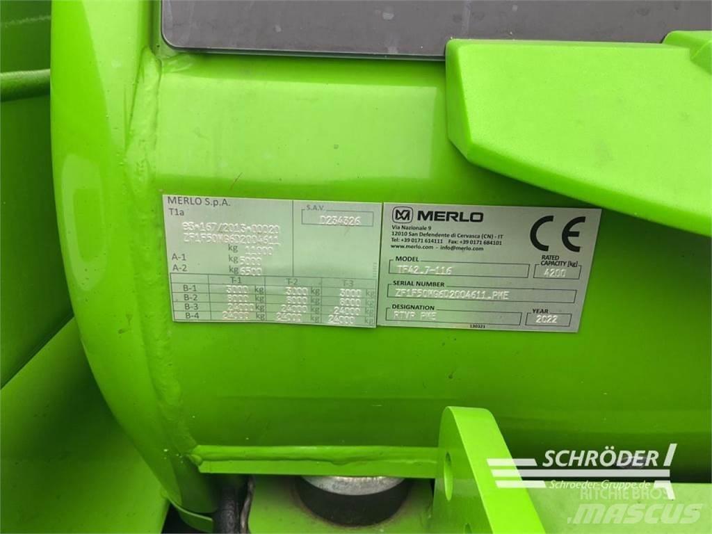 Merlo TF 42.7 - 116 Sollevatori telescopici per agricoltura