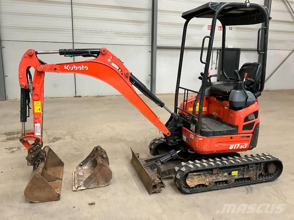 Kubota U 17-3 A Miniescavatori