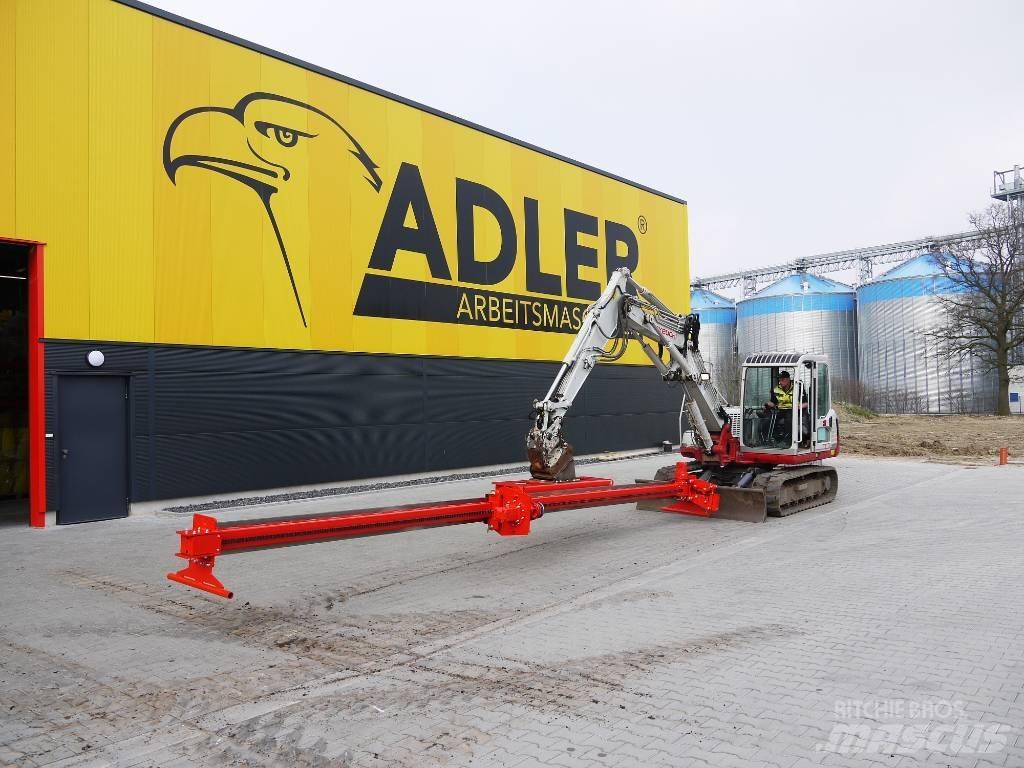 Adler Boormast Escavatori gommati