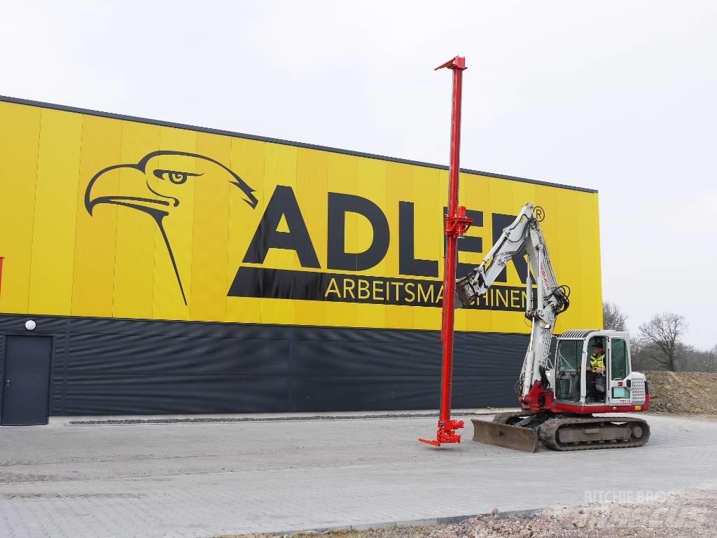 Adler Boormast Escavatori gommati
