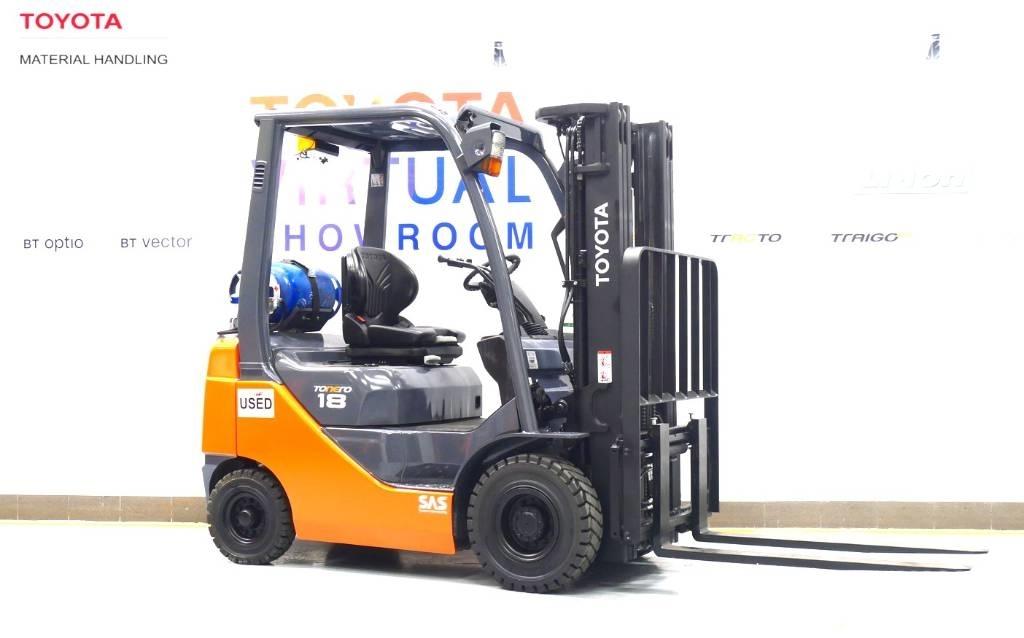 Toyota 02-8FGF18 Carrelli elevatori GPL