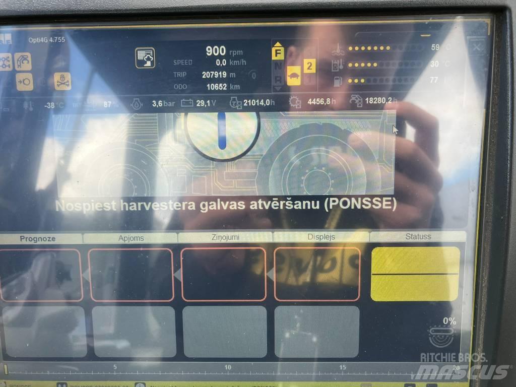 Ponsse Ergo 8W Abbattitrici, Disboscatrici