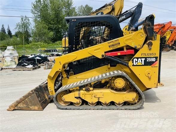 CAT 259D Mini Pale Gommate
