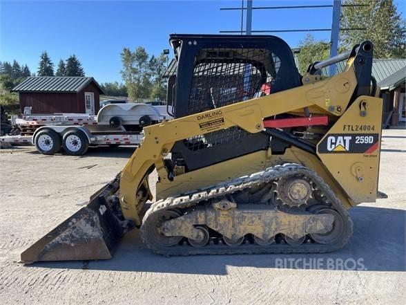 CAT 259D Mini Pale Gommate