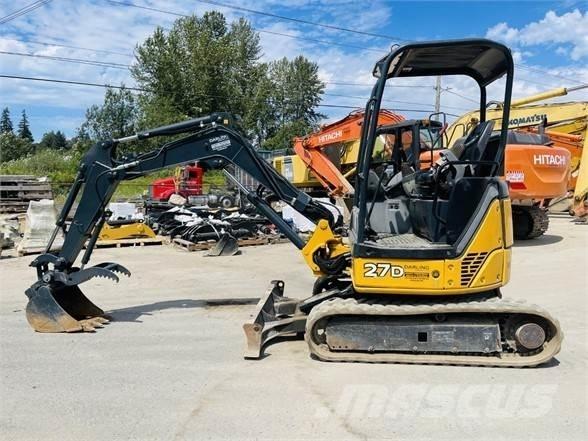 John Deere 27D Miniescavatori