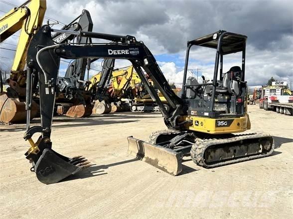 John Deere 35G Miniescavatori