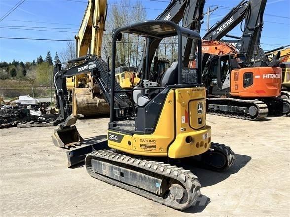 John Deere 35G Miniescavatori